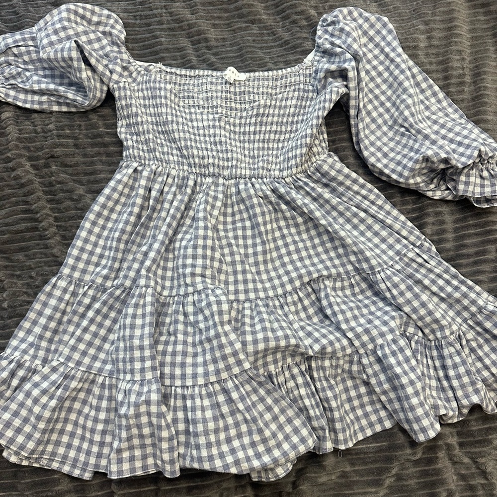 Plaid dress!